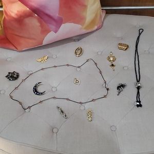 7 Brooches and 3 Sliders/2 Necklaces